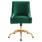 Discern Performance Velvet Office Chair, EEI-5079 FredCo