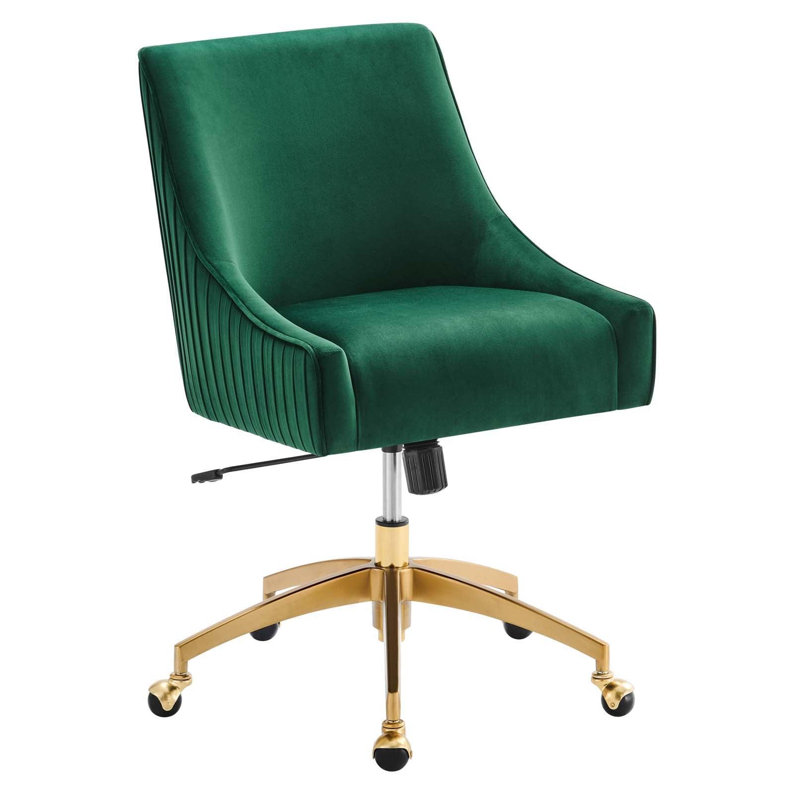 Discern Performance Velvet Office Chair, EEI-5080 FredCo