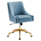 Discern Performance Velvet Office Chair, EEI-5080 FredCo