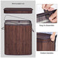 Divided Laundry Hamper with Lid FredCo