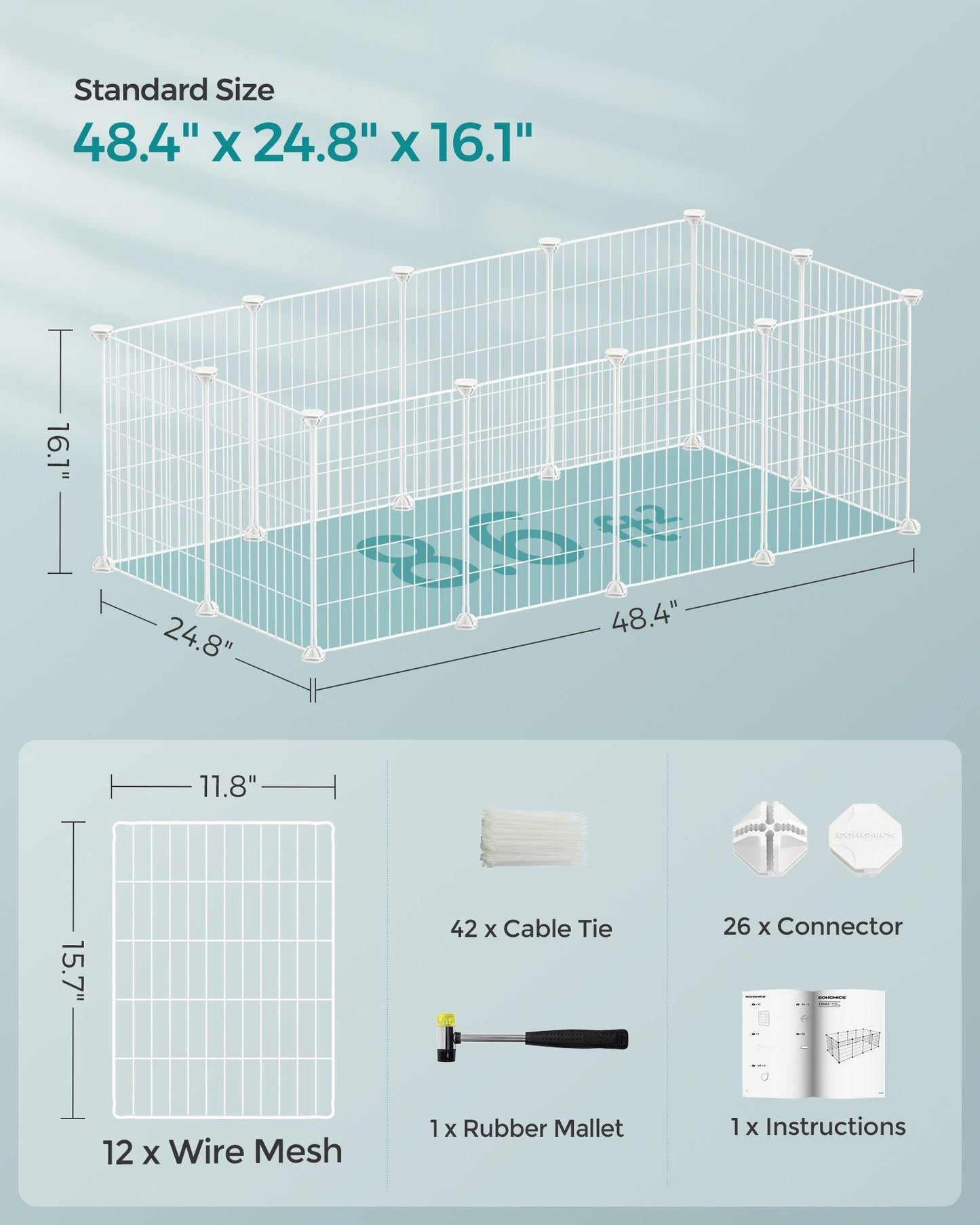 DIY Pet Playpen with Cable Ties FredCo