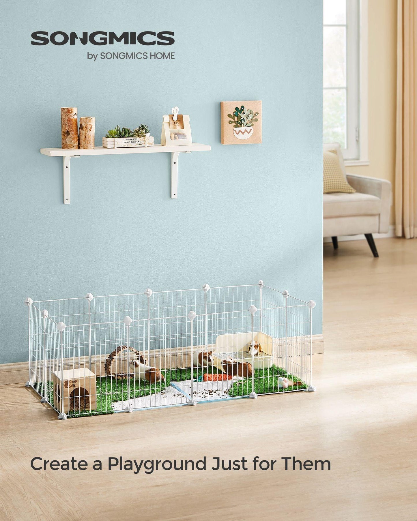 DIY Pet Playpen with Cable Ties FredCo