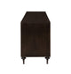 Diya Forged Bronze & Espresso Finish Console Cabinet FredCo