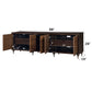 Diya Forged Bronze & Espresso Finish Console Cabinet FredCo