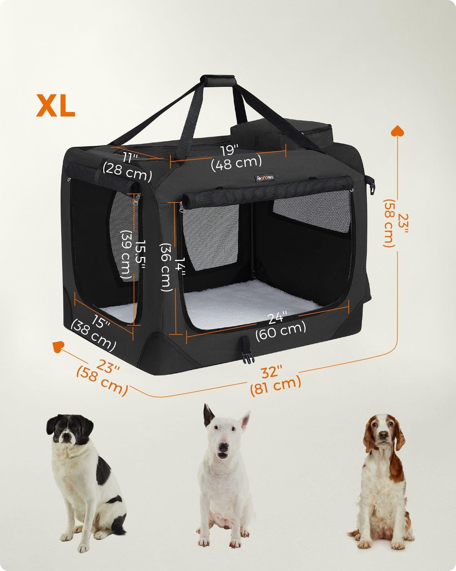 Dog Carrier XL, Black FredCo