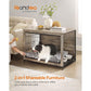Dog Crate Furniture Greige FredCo