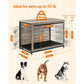 Dog Crate Furniture Greige FredCo