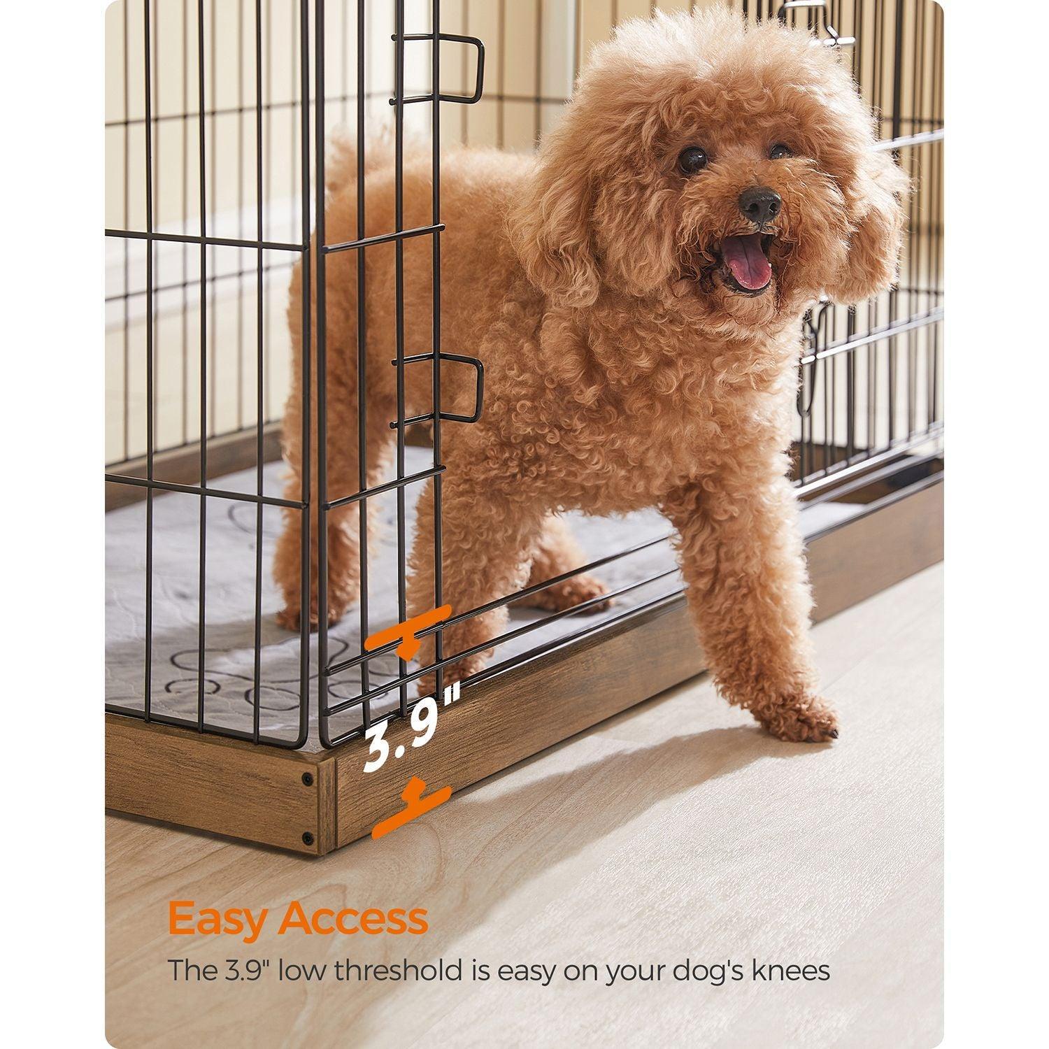 Dog Playpen 36.4 x 22.6 x 25.2 Inches FredCo