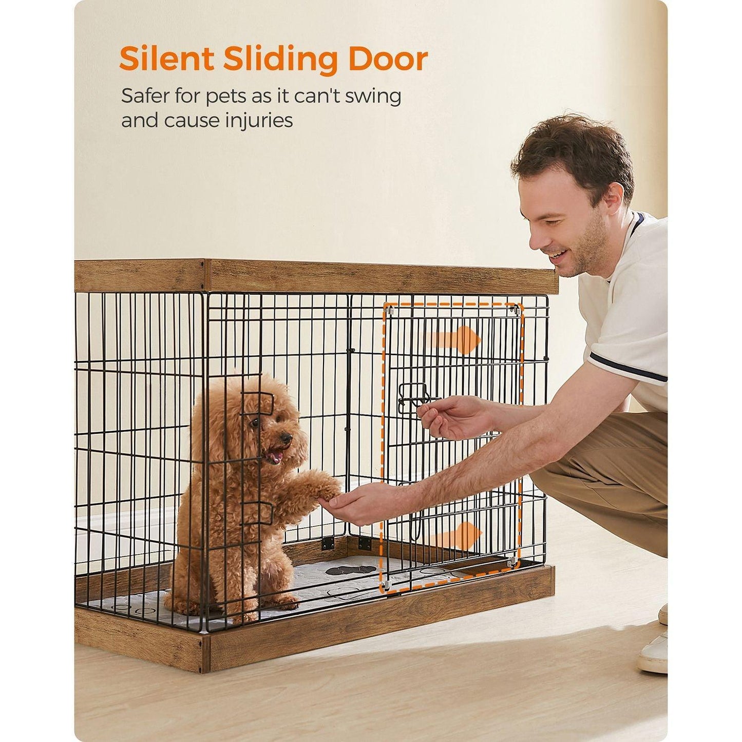 Dog Playpen 36.4 x 22.6 x 25.2 Inches FredCo