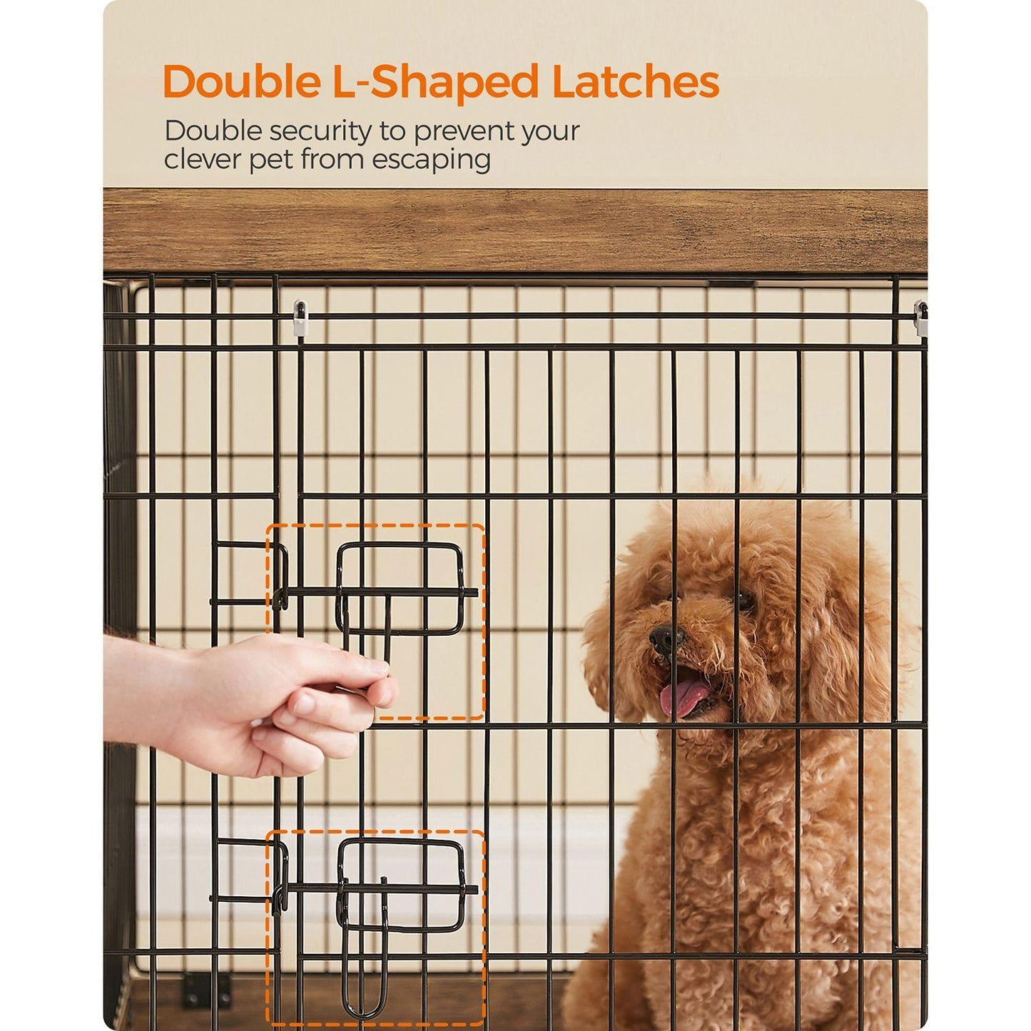 Dog Playpen 36.4 x 22.6 x 25.2 Inches FredCo