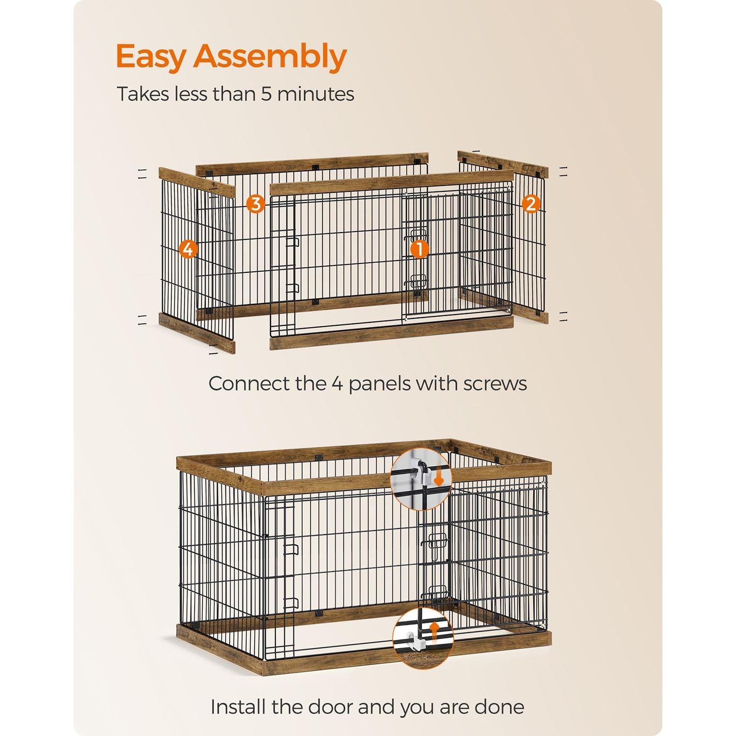 Dog Playpen 48 x 31.5 x 27.6 Inches FredCo