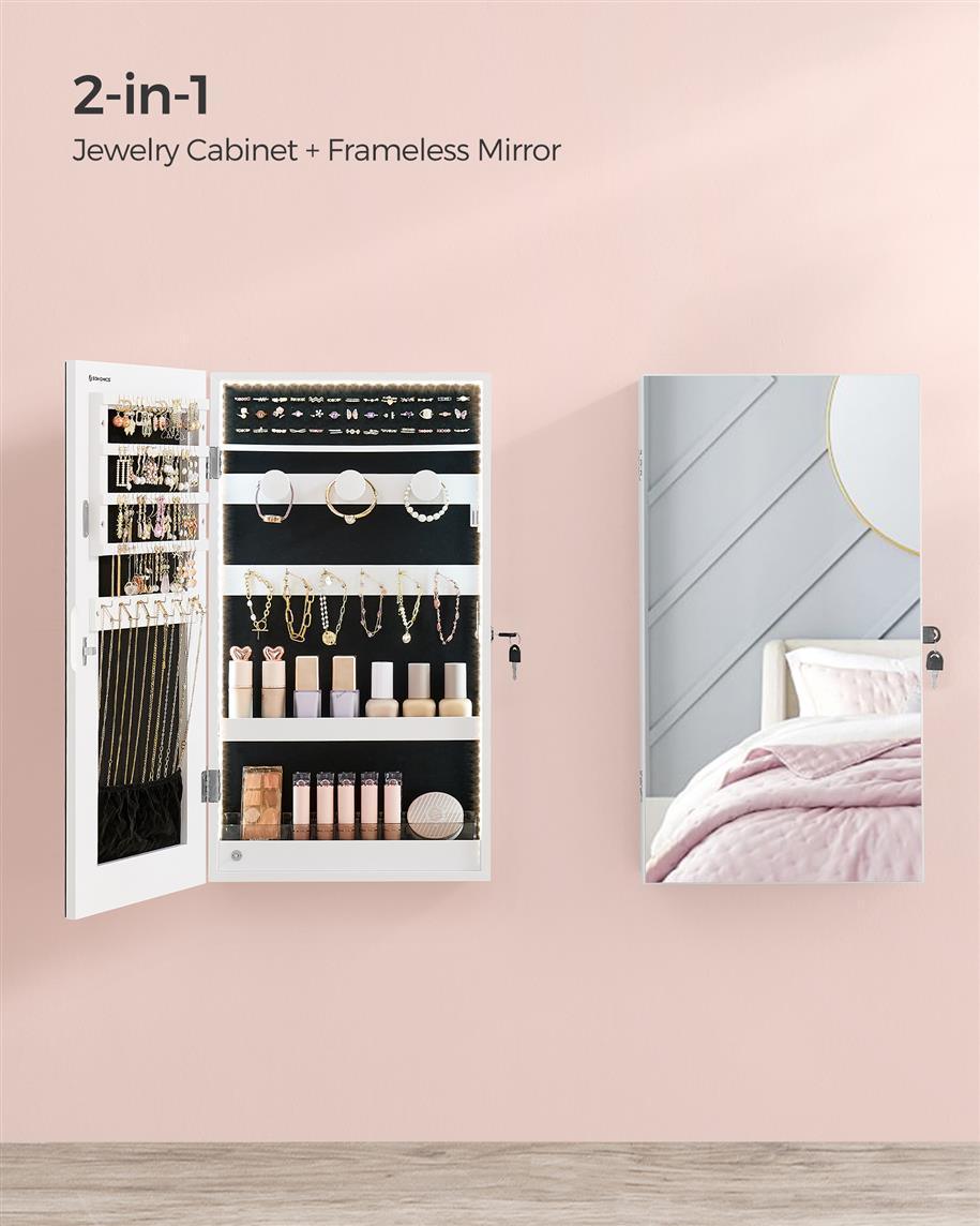 Door Mounted Jewelry Armoire FredCo