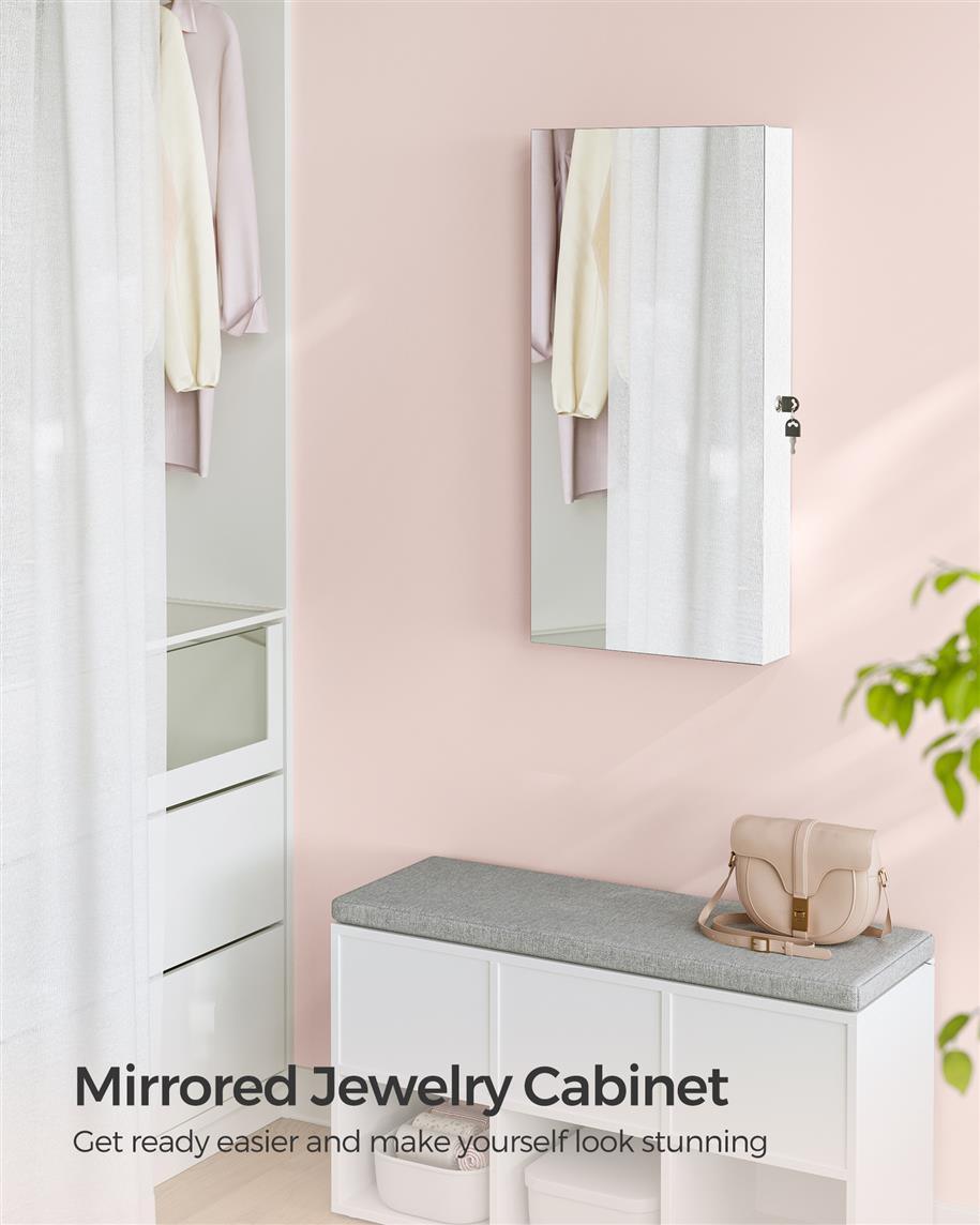 Door Mounted Jewelry Armoire FredCo