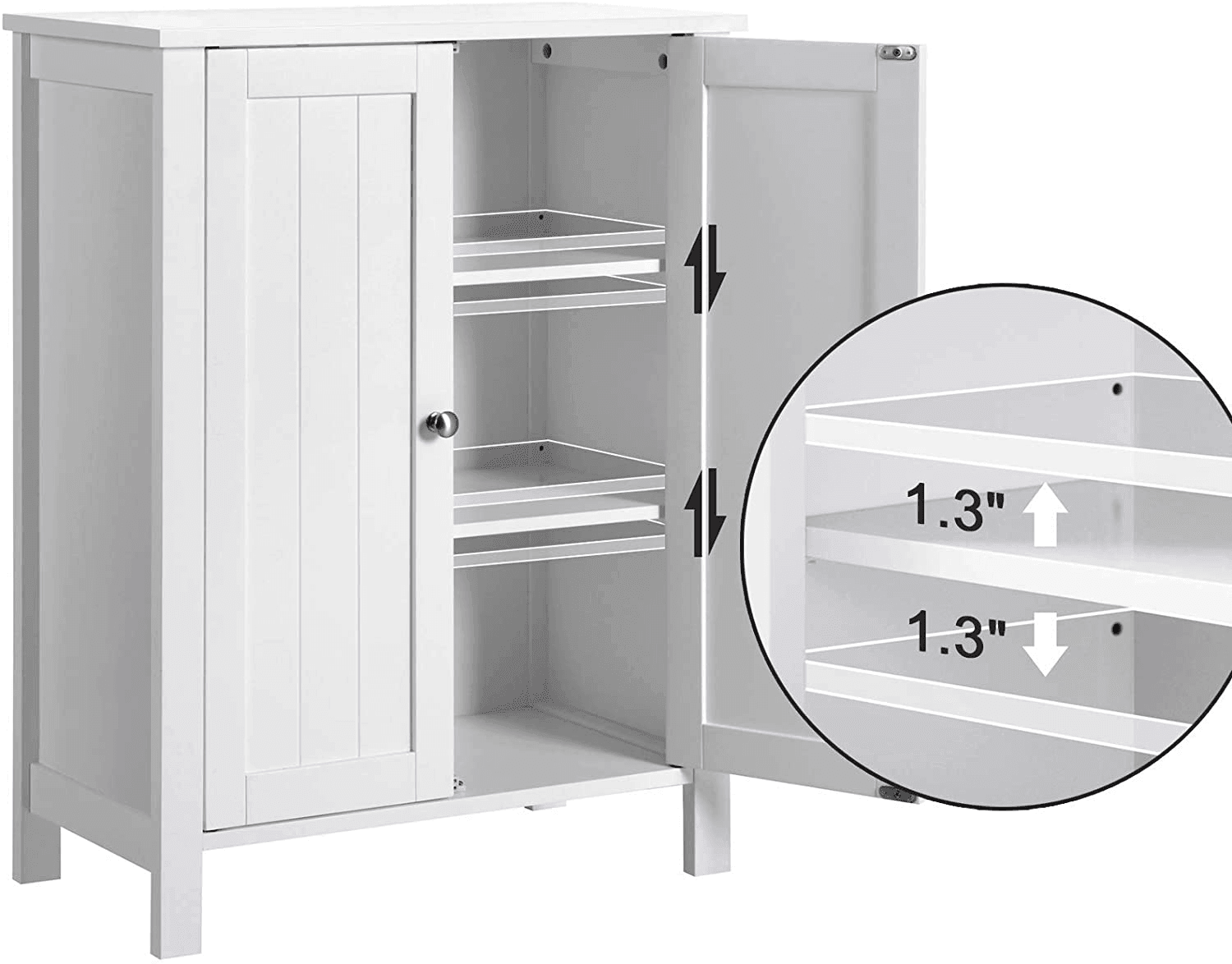 Double Door Bathroom Cabinet FredCo