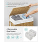 Double Laundry Hamper for Bathroom-ULCB251N01V1 FredCo