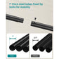 Double-Rod Clothing Rack with Wheels FredCo