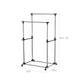 Double Rod Garment Rack FredCo