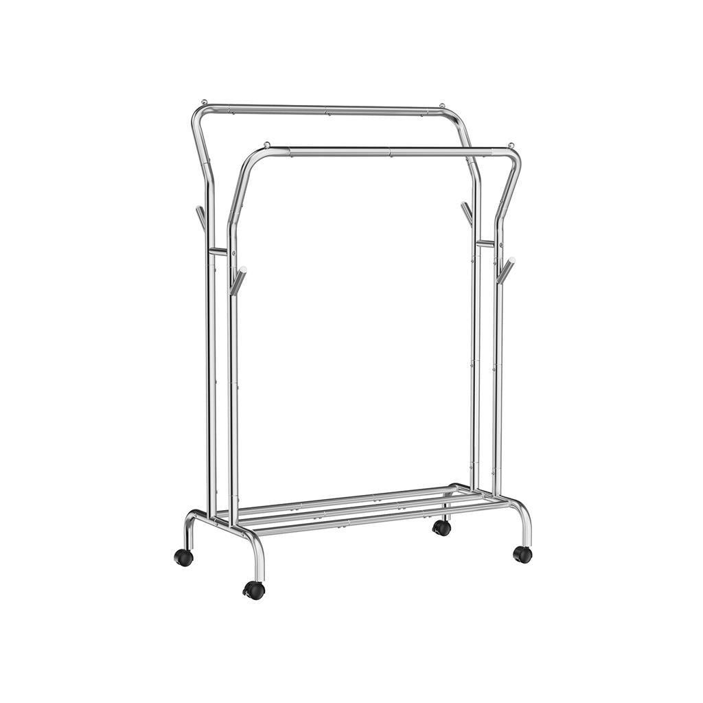 Double-Rod Garment Rack FredCo