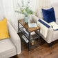 Double Shelves Side Table FredCo