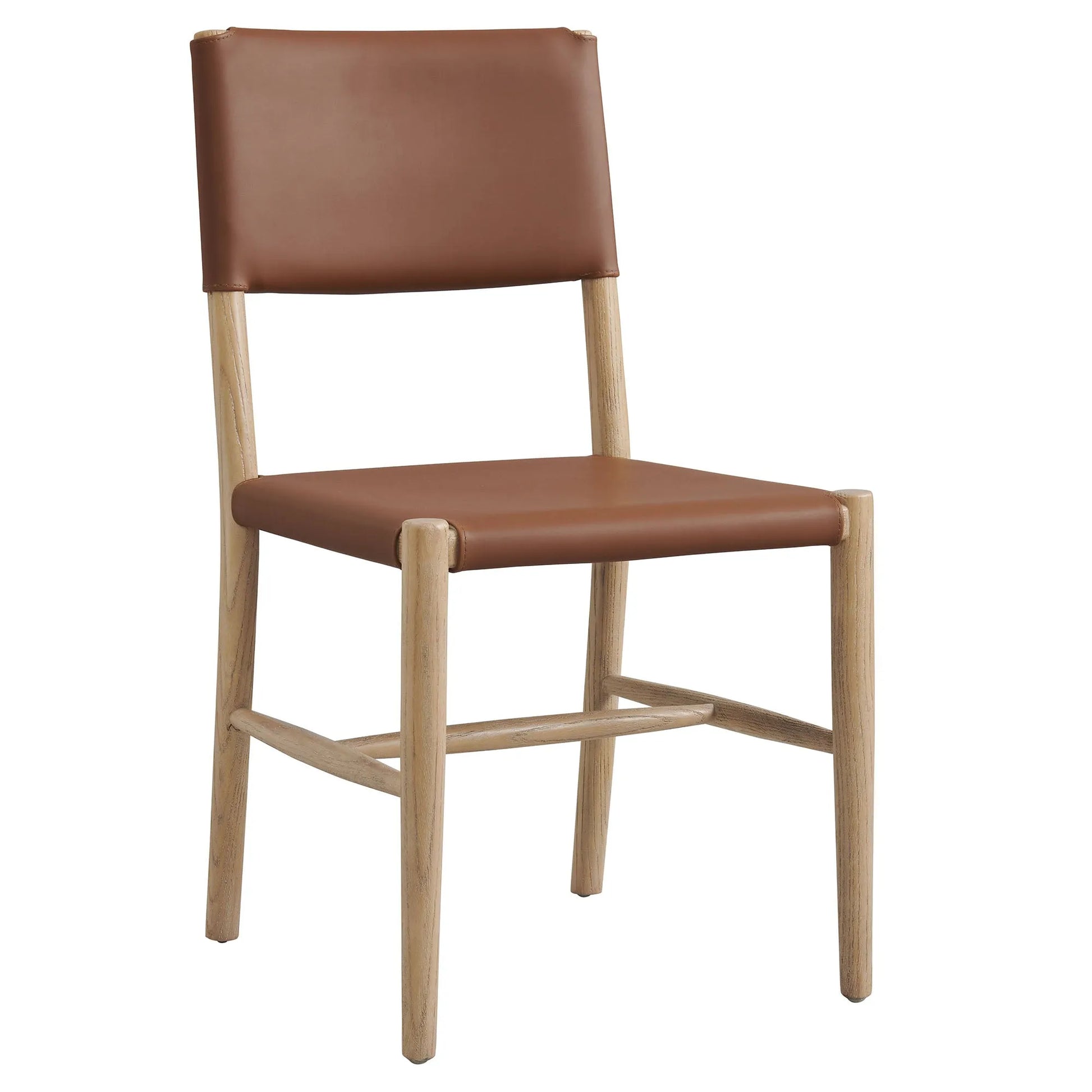 Dover Wood Vegan Leather Dining Side Chairs Set of 2 by Modway EEI-7240 FredCo