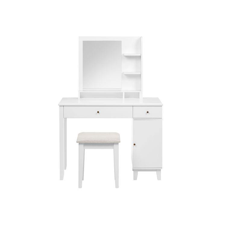 Dressing Table Set with Mirror FredCo