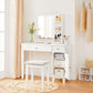 Dressing Table Set with Mirror FredCo