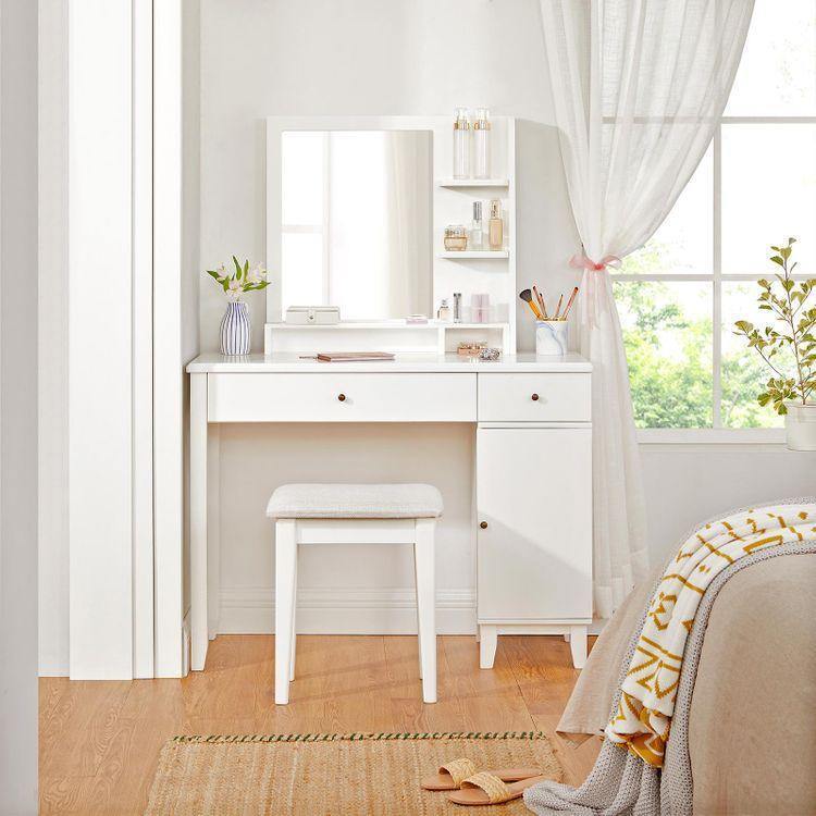 Dressing Table Set with Mirror FredCo