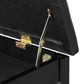 Duet Piano Bench with Padded Cushion and Storage Compartment FredCo