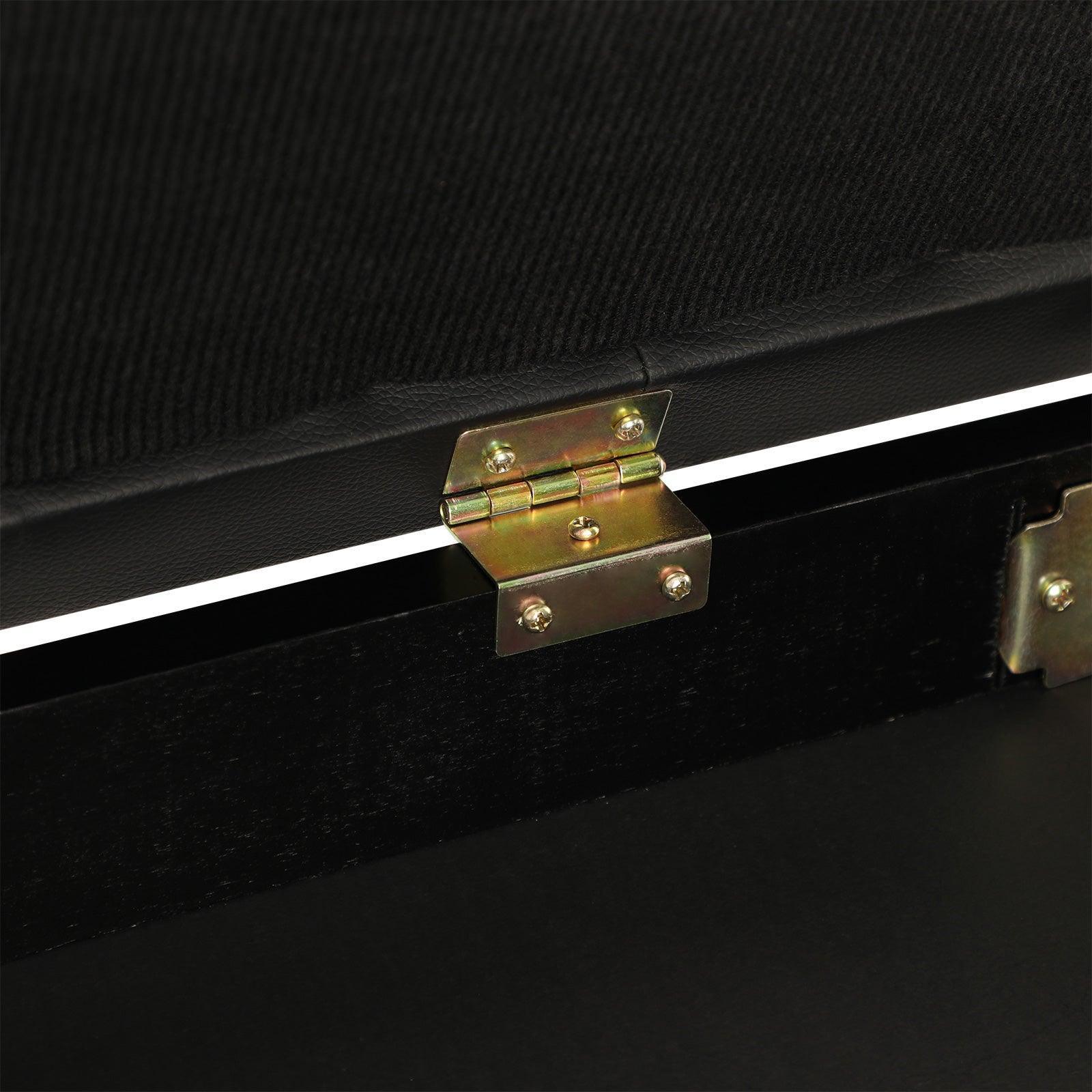 Duet Piano Bench with Padded Cushion and Storage Compartment FredCo