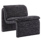 Dune Boucle Upholstered Armless Accent Chair by Modway FredCo