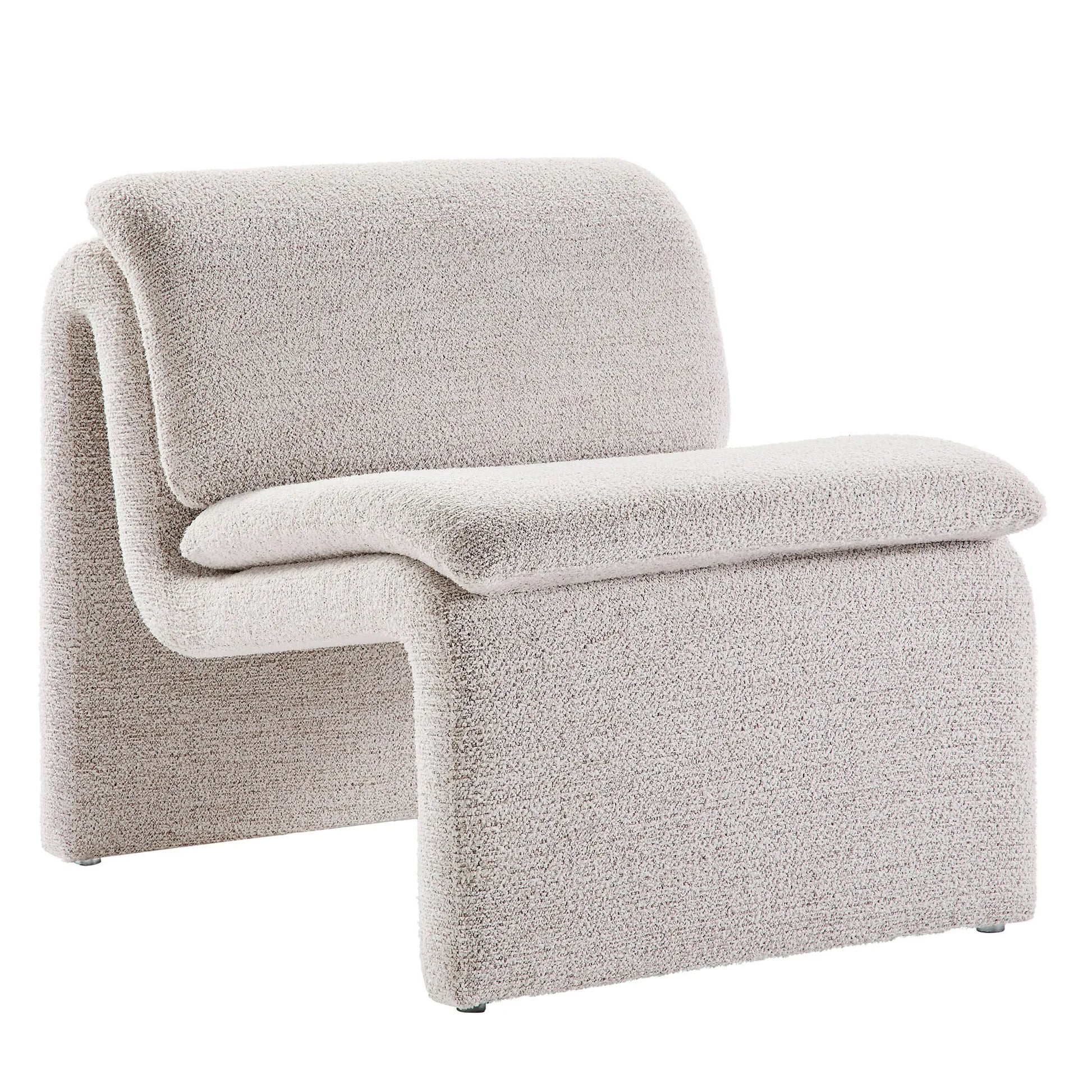 Dune Boucle Upholstered Armless Accent Chair by Modway EEI-7103 FredCo