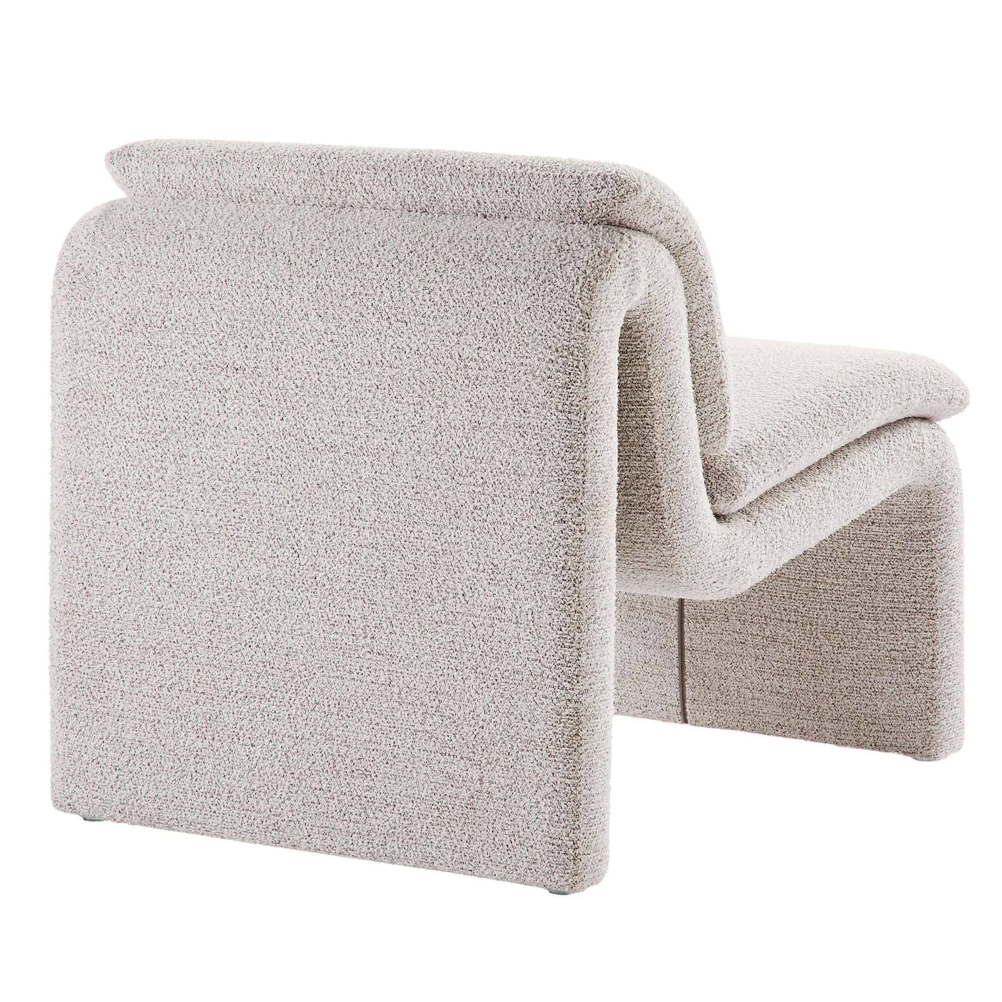 Dune Boucle Upholstered Armless Accent Chair by Modway EEI-7103 FredCo