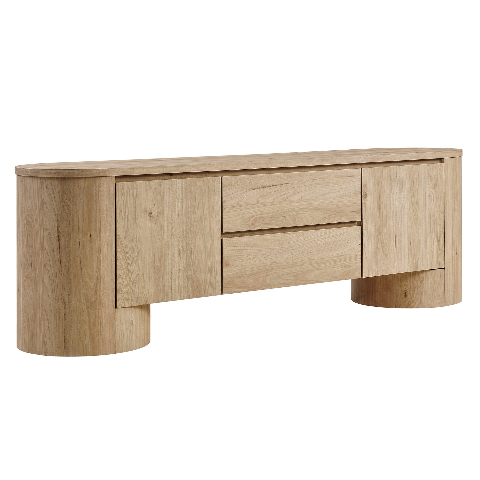 Duval 71 Inch Oval TV Cabinet by Modway EEI-7440 FredCo