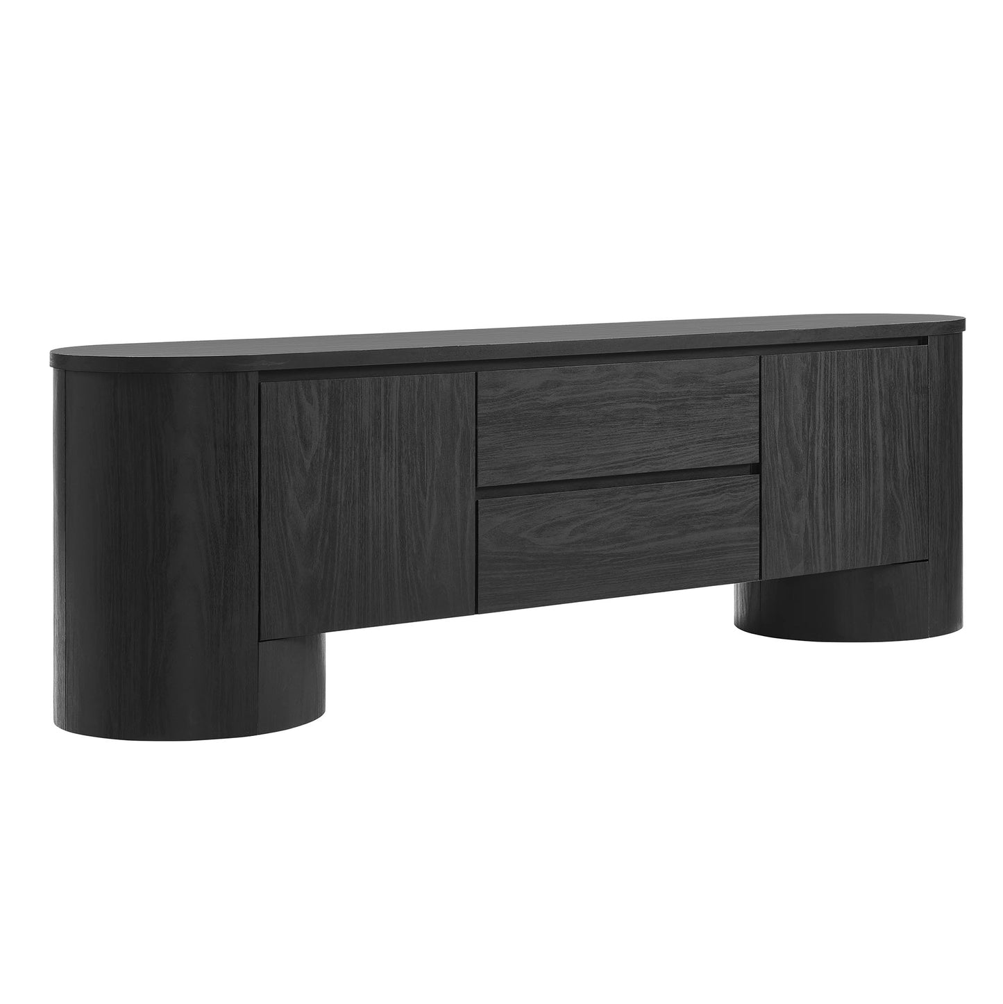 Duval 71 Inch Oval TV Cabinet by Modway EEI-7440 FredCo