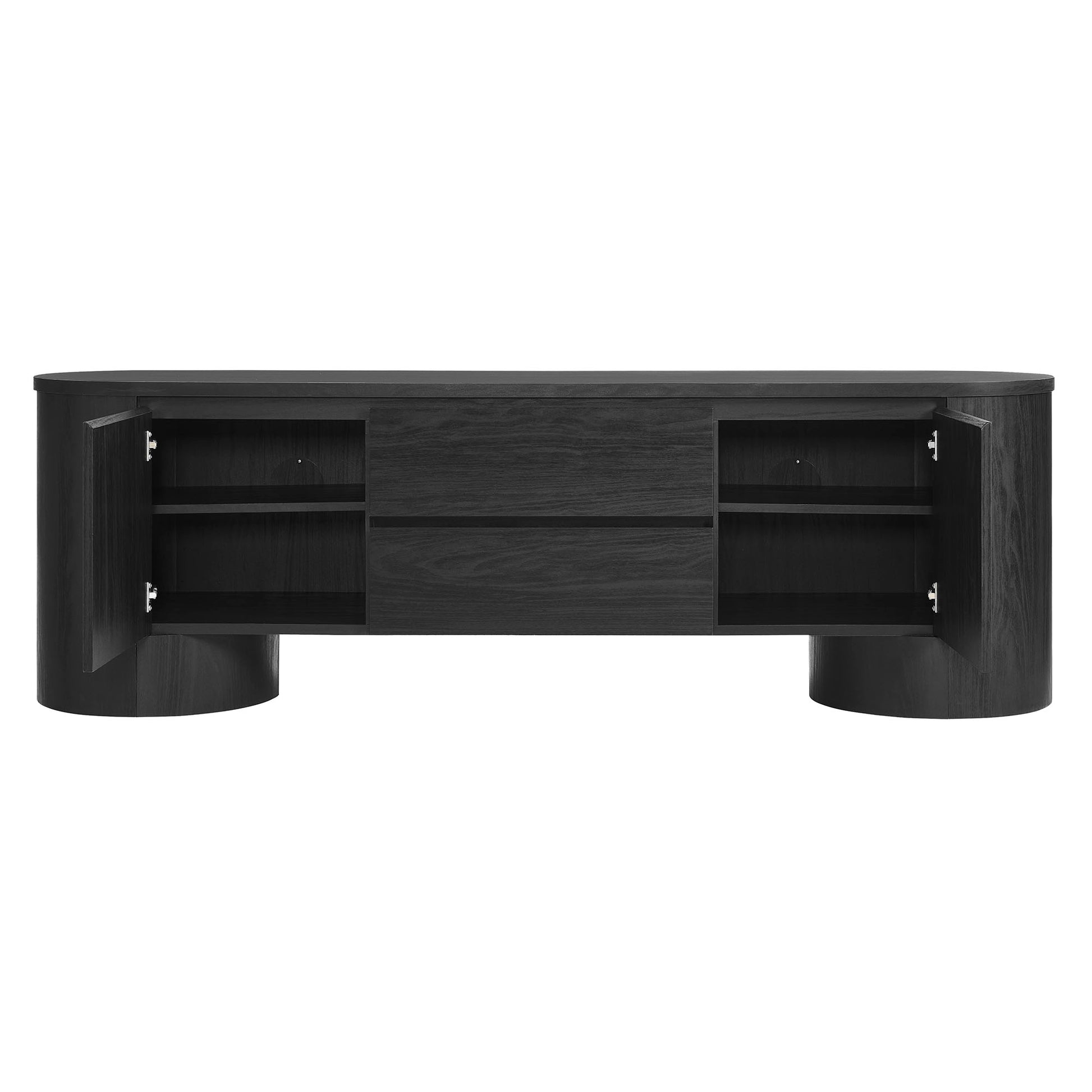Duval 71 Inch Oval TV Cabinet by Modway EEI-7440 FredCo