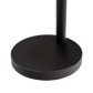 Round black metal furniture base, modern design from FredCo International