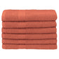 Eco-Friendly 100% Cotton Ring-Spun 6-Piece Hand Towel Set FredCo
