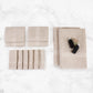 Eco-Friendly Cotton 12-Piece Towel Set, by Superior FredCo