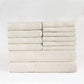 Eco-Friendly Cotton 12-Piece Towel Set, by Superior FredCo