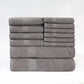 Eco-Friendly Cotton 12-Piece Towel Set, by Superior FredCo