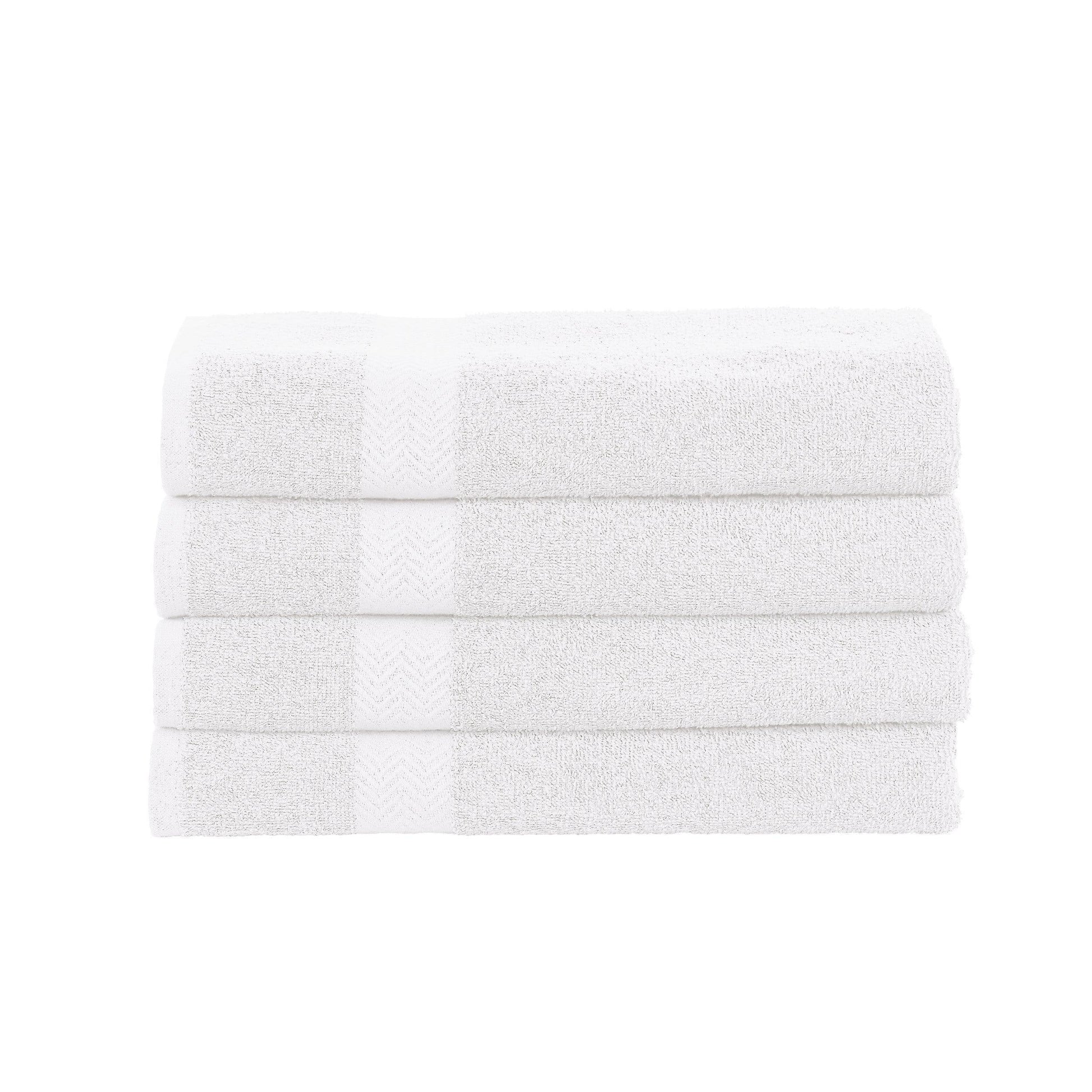 Eco-Friendly Cotton 4-Piece Bath Towel Set, by Superior FredCo