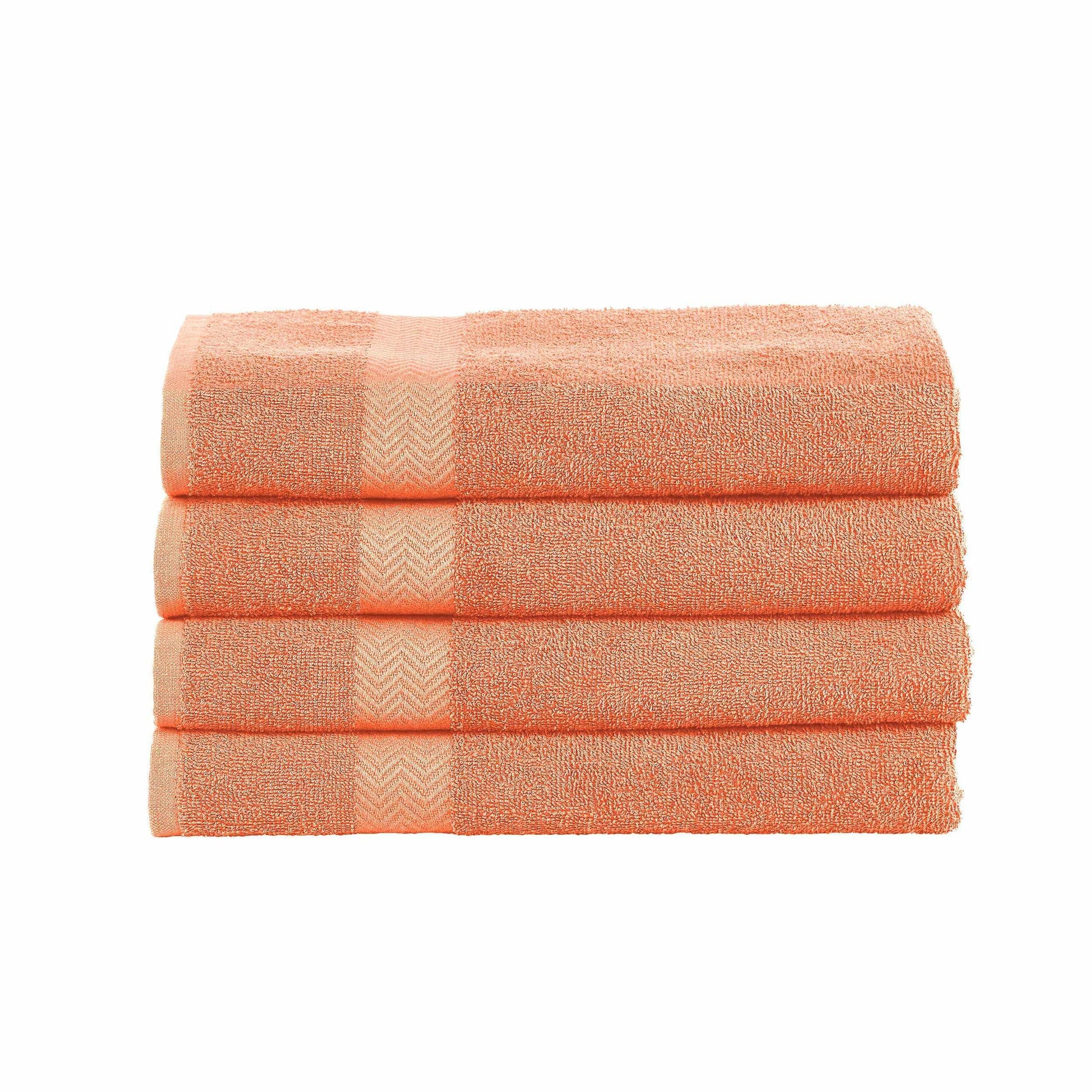 Eco-Friendly Cotton 4-Piece Bath Towel Set, by Superior FredCo