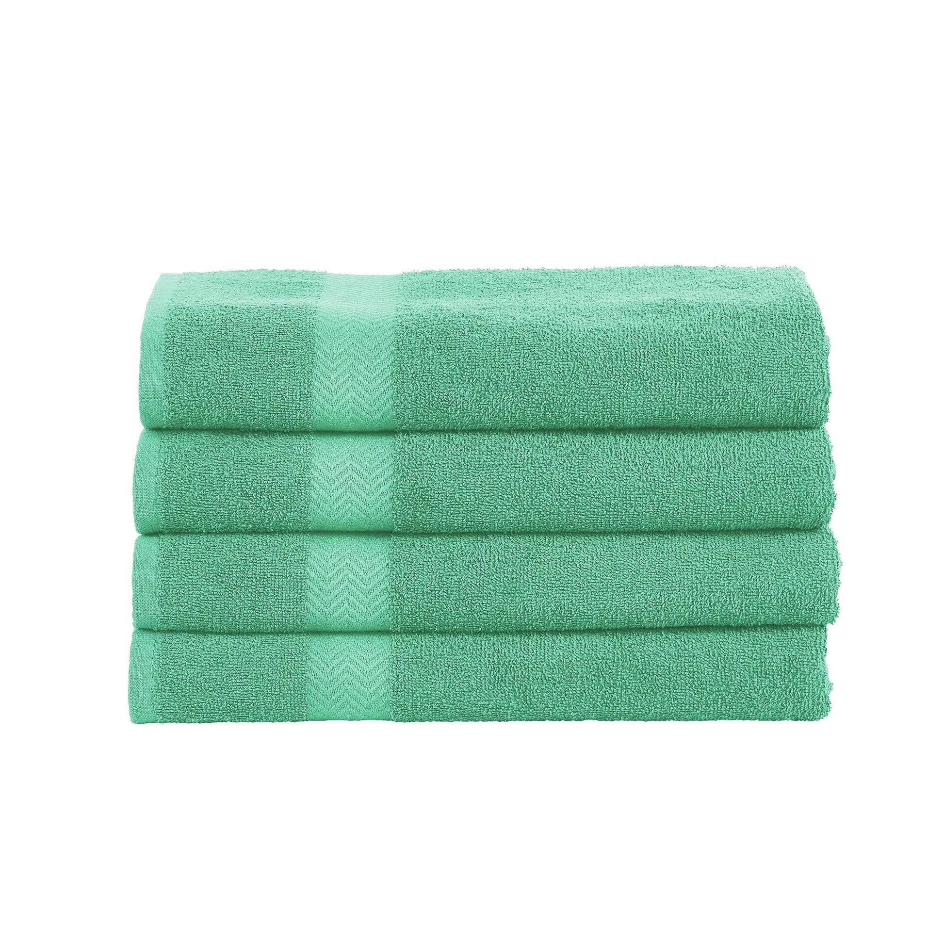Eco-Friendly Cotton 4-Piece Bath Towel Set, by Superior FredCo