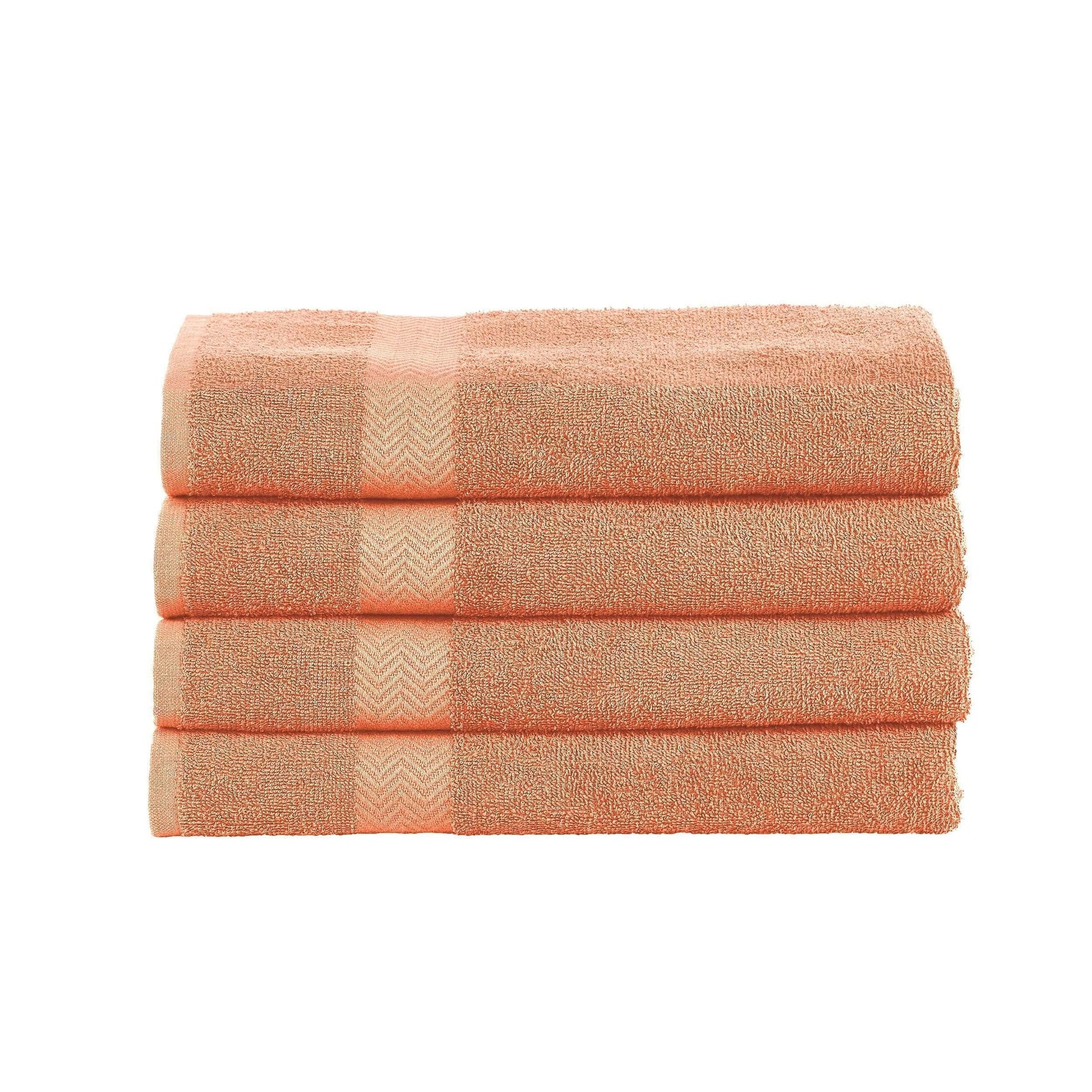 Eco-Friendly Cotton 4-Piece Bath Towel Set, by Superior FredCo