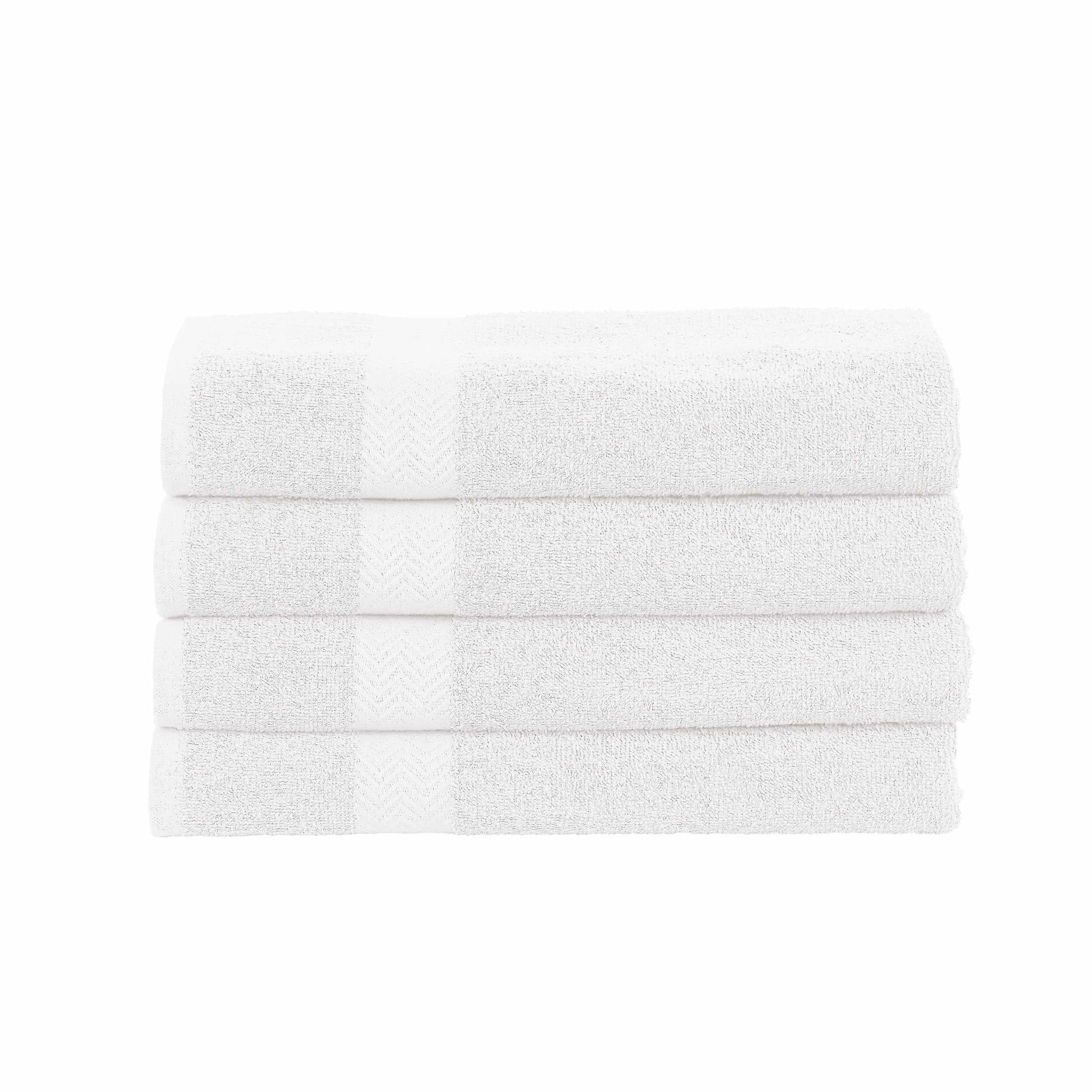 Eco-Friendly Cotton 4-Piece Bath Towel Set, by Superior FredCo