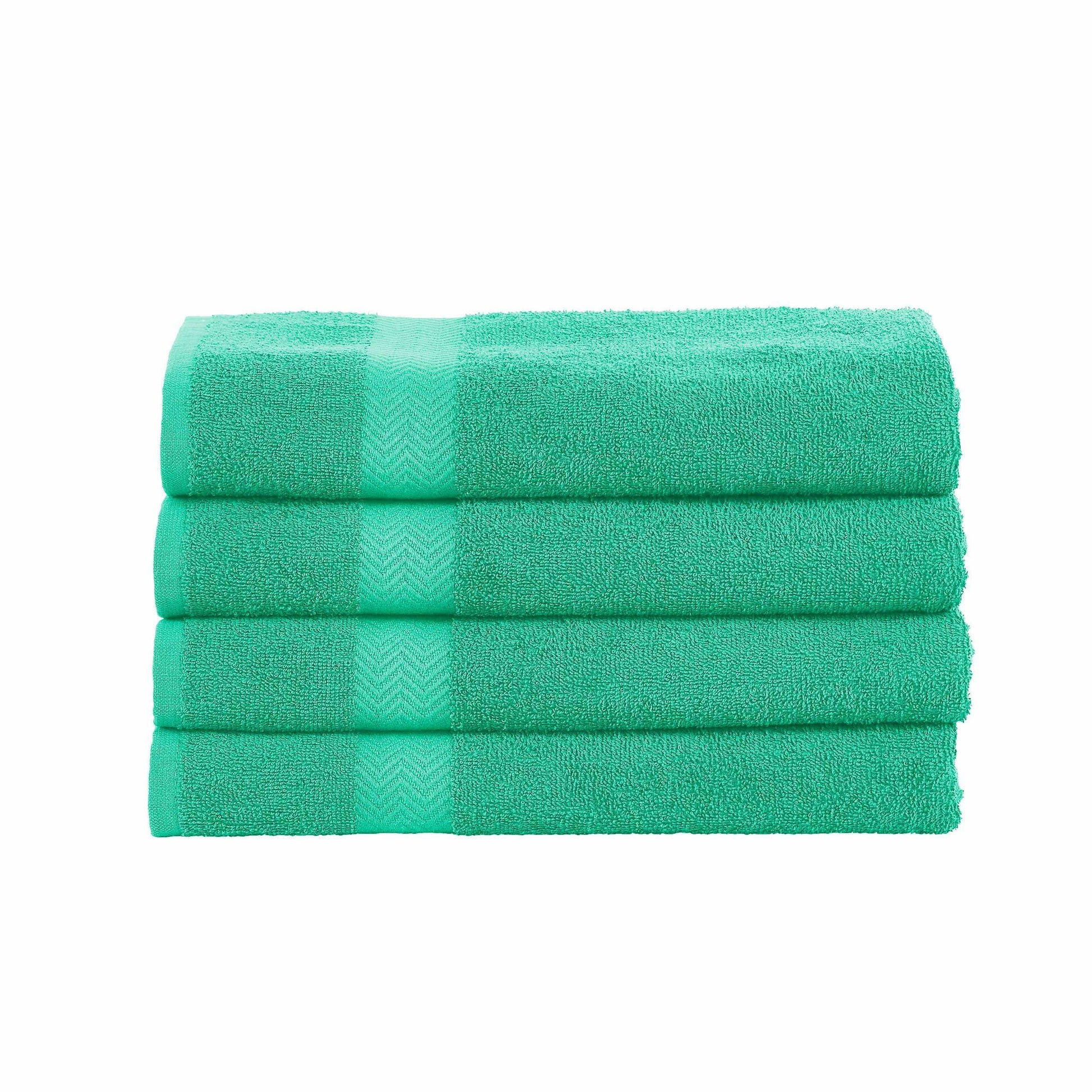 Eco-Friendly Cotton 4-Piece Bath Towel Set, by Superior FredCo