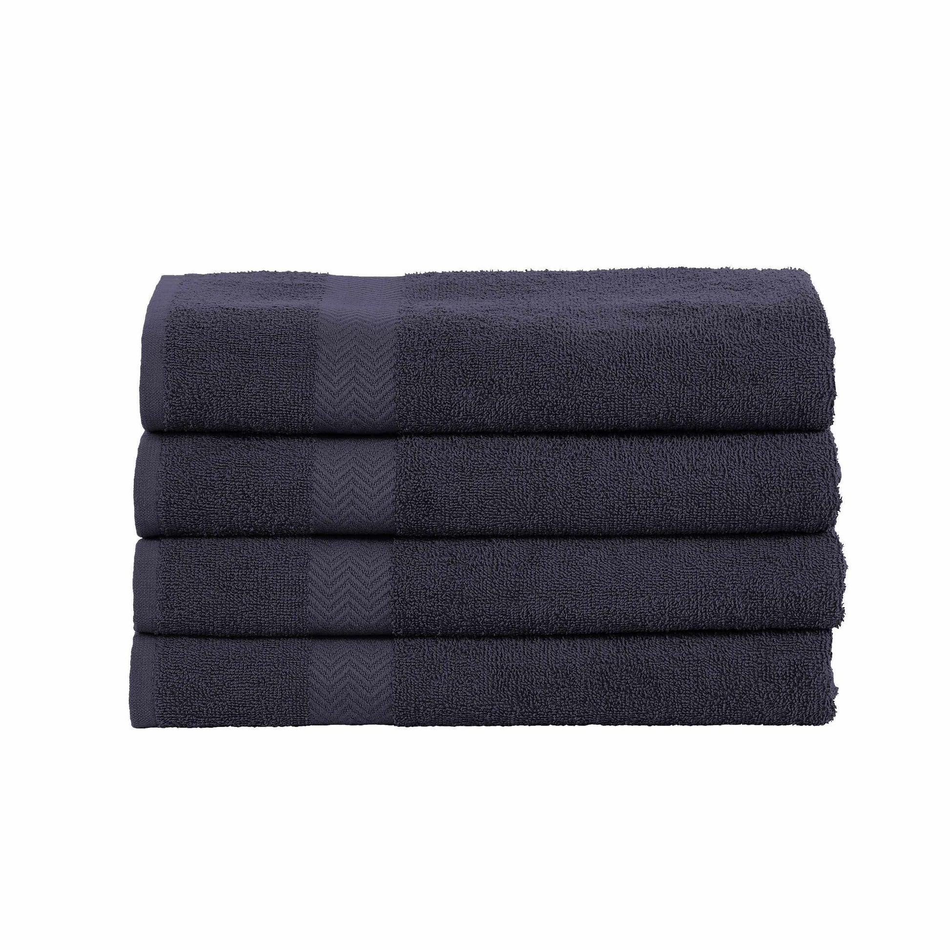 Eco-Friendly Cotton 4-Piece Bath Towel Set, by Superior FredCo