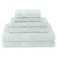 Eco-Friendly Soft Plush Ring-Spun Cotton Absorbent 6-Piece Towel Set FredCo