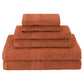 Eco-Friendly Soft Plush Ring-Spun Cotton Absorbent 6-Piece Towel Set FredCo