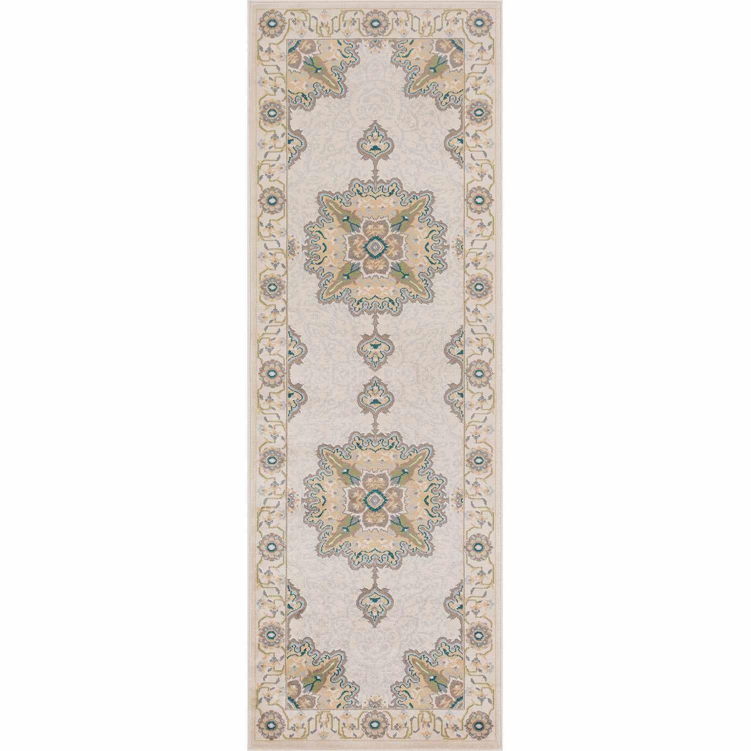 Edeline Medallion Oriental Indoor Area Rug by Superior FredCo